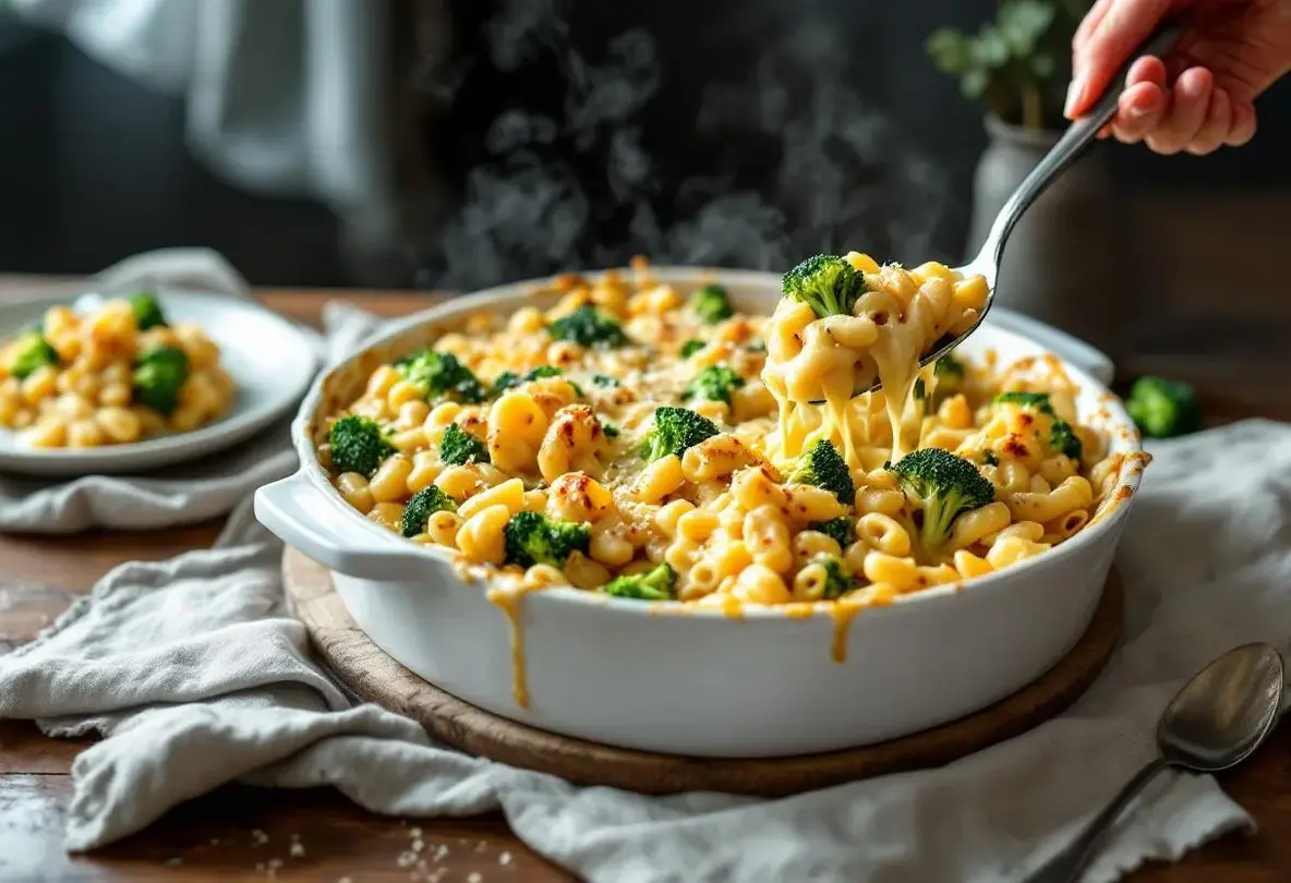 « Un plat familial ultra fondant avec des restes de pâtes » : 20 minutes au four et le tour est joué pour ce gratin aux brocolis vraiment irrésistible