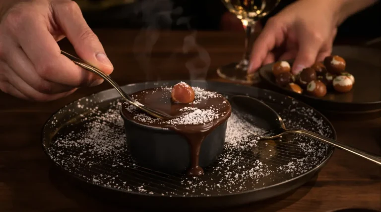 Cet ingrédient peu calorique apporte une texture ultra fondante au fondant au chocolat - il remplace le beurre