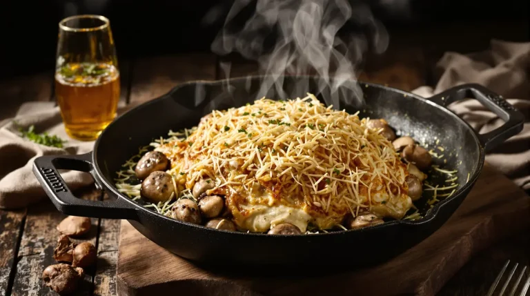 Champignons farcis au four, à l’ail et aux fines herbes : l’apéro chaud, ultra fondant et croustillant